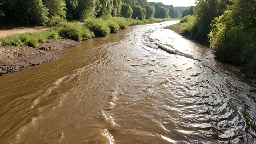 Почему вода в реке мутная — природные процессы, которых не видно глазу
